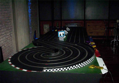 Pista scalextric para convenciones Juegos para convenciones